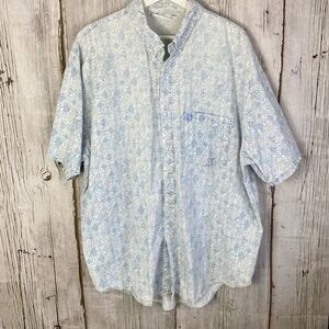 Vintage Quiksilver Button Down Camp Hawaiian Shirt XL   A Surf Y2k